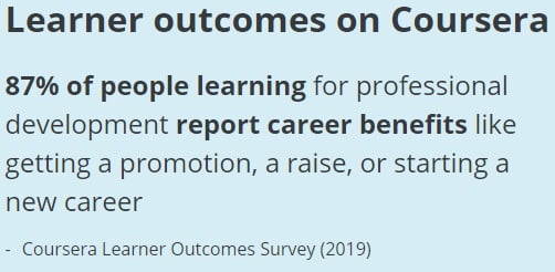 Coursera certificate