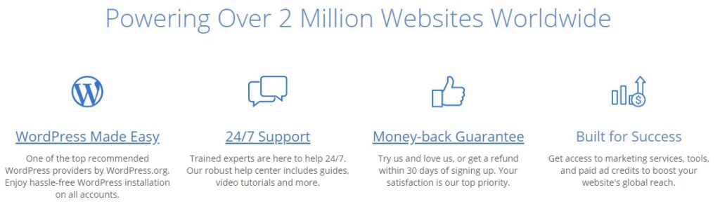 bluehost digital marketing tool