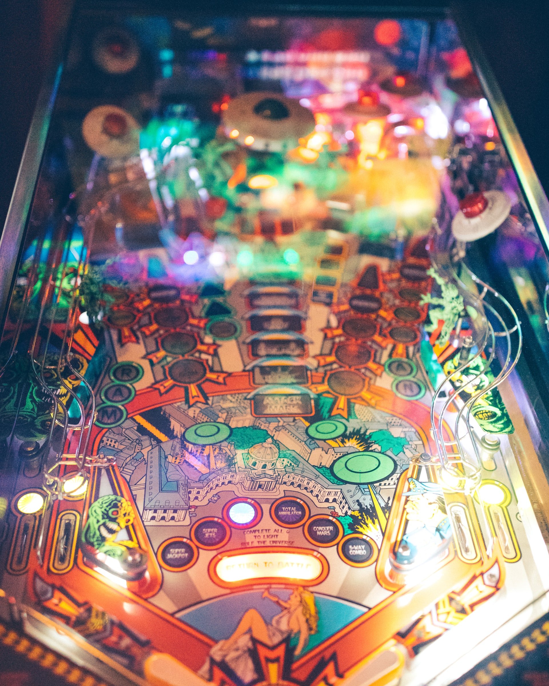 Warren Buffett pinball machine