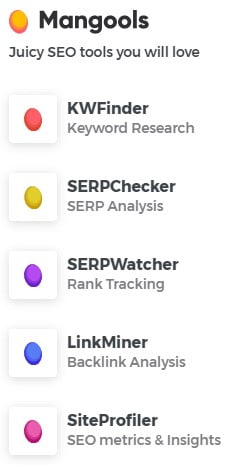 Mangools seo tools