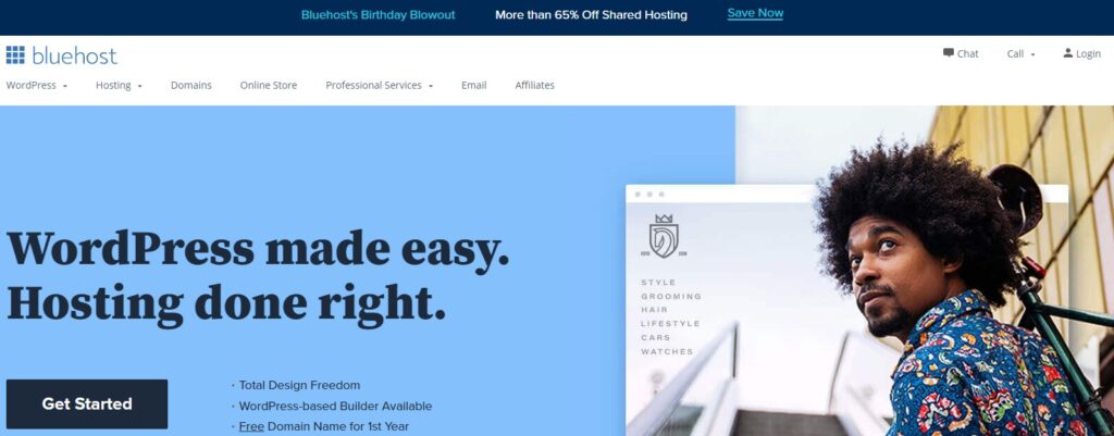 Bluehost homepage account login Bluehost homepage account login